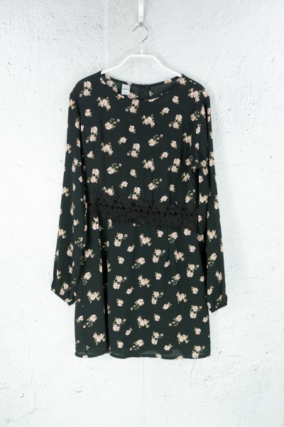 Zebra - Kleid - Schwarz