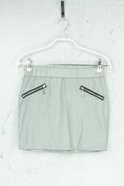 Fishbone - Minirock - Silber